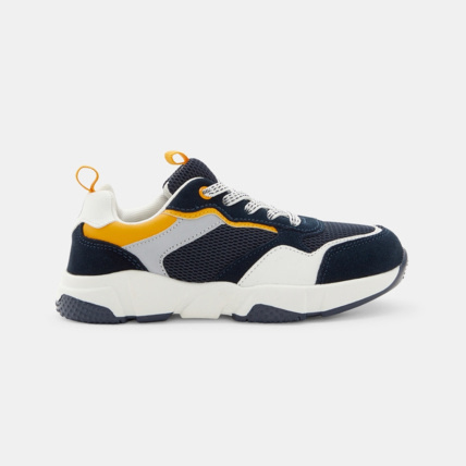 Avis Tennis multicolores à lacets bleues garçon OKAIDI 1