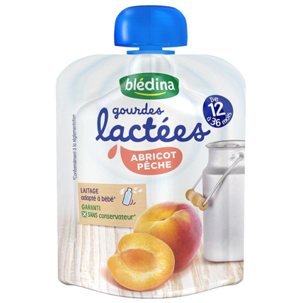 Avis Gourde lactée Pêche-Abricot (x6) Blédina 1