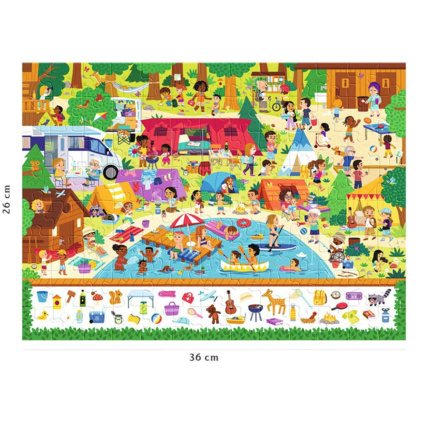Avis Puzzle Au camping (Cherche et trouve) - de 6 ans RAVENSBURGER 3