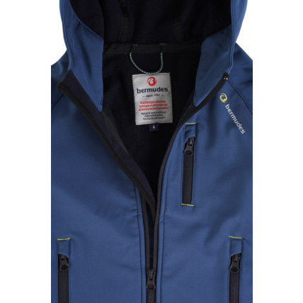 Avis Veste Softshell Kids Seahood - Bleu Eclipse Bermudes 4