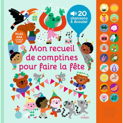 Avis Mon recueil de comptines pour faire la fête HACHETTE JEUNESSE 2