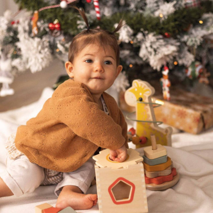 Avis Coffret de 3 jouets d'éveil en bois Trois Kilos Sept 3