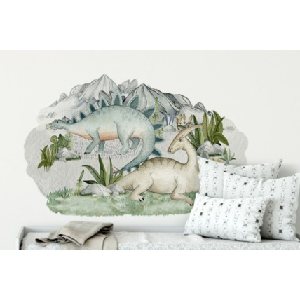 Avis Stickers stégosaure et parasaurolophus Mon Lit Cabane 2