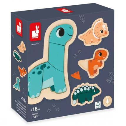 Avis 4 Puzzles Evolutifs Dino JANOD 1