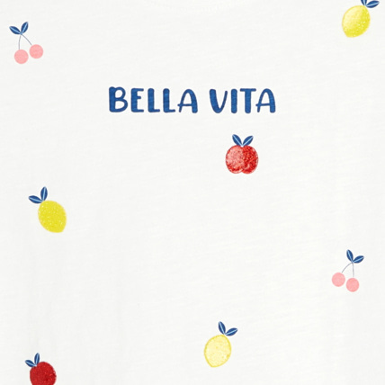 Avis T-shirt à motif et message fille OKAIDI 2