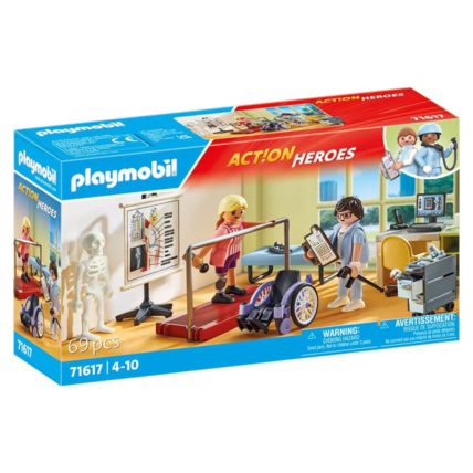 Avis Atelier de kinésithérapie - Action Heroes PLAYMOBIL 1