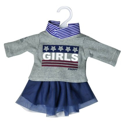 Avis Ensemble pour poupée 38 cm - Sweat et jupe en tulle One World One Future CERISE ET CAPUCINE 1