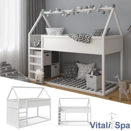 Avis Lit cabane Pinocchio avec aire de jeux VITALISPA 1