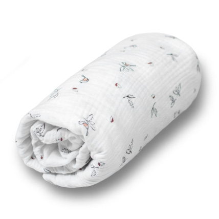 Avis Drap-housse en gaze de coton, Melody Sevira Kids 2