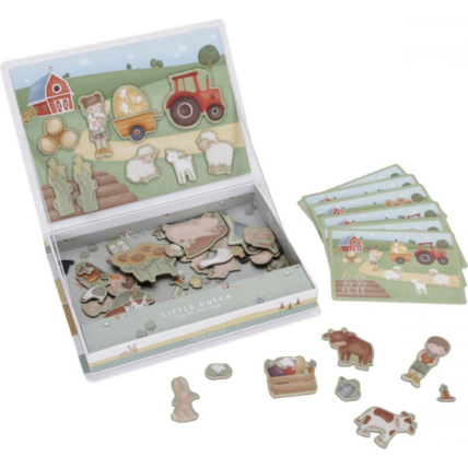 Avis Puzzle magnétique FSC - little farm LITTLE DUTCH 1