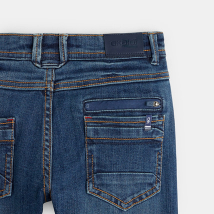 Avis Jean regular ultra-résistant bleu garçon OKAIDI 4