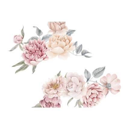 Avis Stickers roses et pivoines Mon Lit Cabane 4
