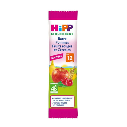 Avis Barre pommes, fruits rouges et céréales HIPP 1