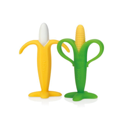 Avis Jouet de Dentition en Forme de Banane et Maïs NUBY 1