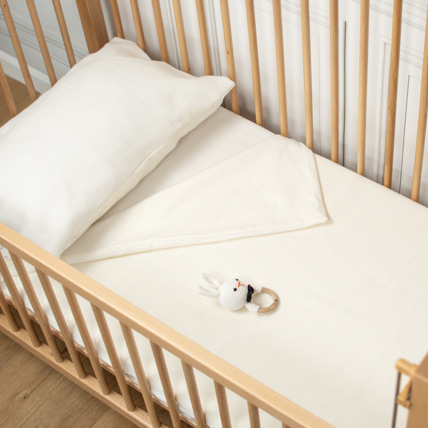 Avis Couverture été en coton nid d'abeille Sevira Kids 7