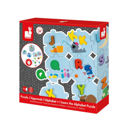 Avis Puzzle J'apprends l'alphabet  JANOD 1