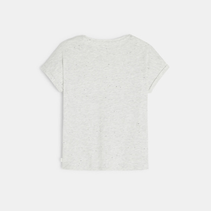 Avis T-shirt à message gris fille OKAIDI 3