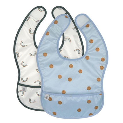 Avis Lot de 2 bavoirs Eva Happy Rascals LÄSSIG 2