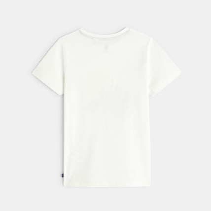 Avis T-shirt à message motif zèbre blanc garçon OKAIDI 4