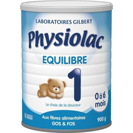 Avis Lait en poudre equilibre 1 - 1er âge - 900g Physiolac 1