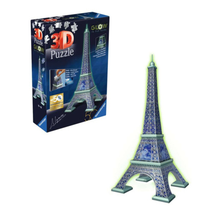Avis Puzzle Tour Eiffel phosphorescente Édition 50 ans - de 10 ans RAVENSBURGER 3