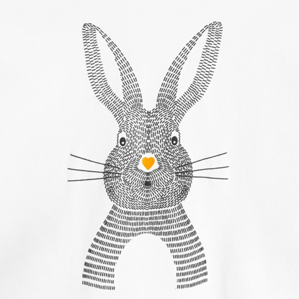 Avis T-shirt manches longues à motif animal Lapin blanc fille OKAIDI 2