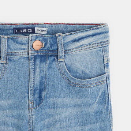 Avis Jean skinny délavé bleu garçon OKAIDI 2