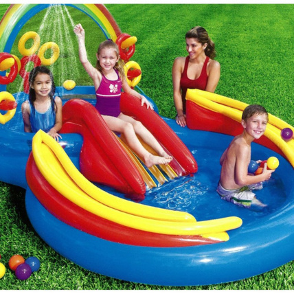 Avis Piscine pour enfants Rainbow Ring INTEX 2