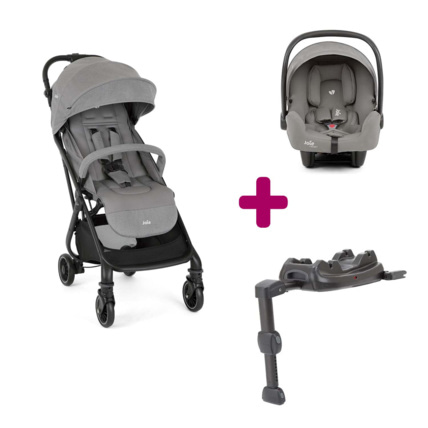 Avis Poussette duo Tourist + siège auto i-snug 2 + base lx 2 Joie 1