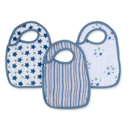 Avis Lot de 3 bavoirs en mousseline ADEN + ANAIS 1