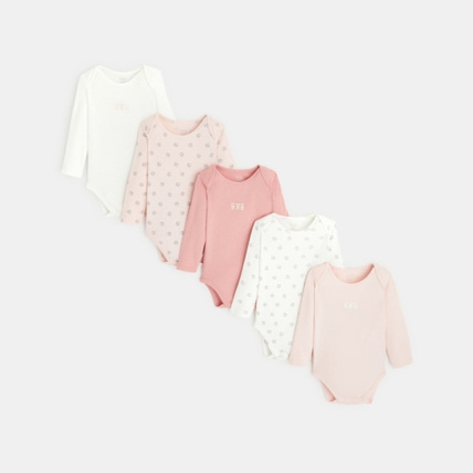 Avis Body manches longues col US (lot de 5) OBAÏBI 1