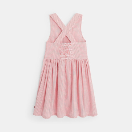 Avis Robe bain de soleil rayée rouge fille OKAIDI 2