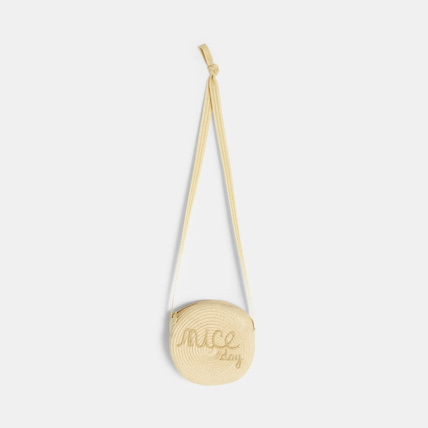 Avis Petit sac lune à message beige fille OKAIDI 1