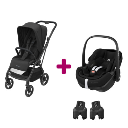 Avis Poussette duo Léona 2  + pebble 360 pro 2 essential Maxi-Cosi 3