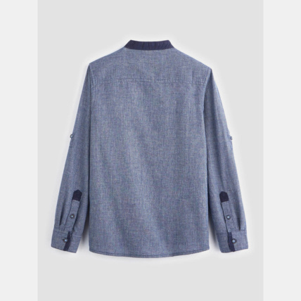 Avis Chemise tendance bleue garçon OKAIDI 2