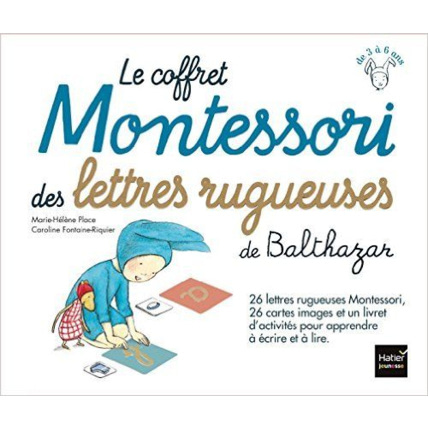 Avis Le coffret Montessori des lettres rugueuses de Balthazar EDITIONS HATIER 1
