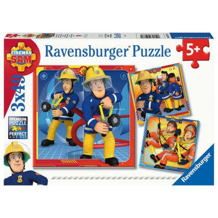 Avis Puzzle Notre héros Sam le pompier - de 5 ans RAVENSBURGER 1