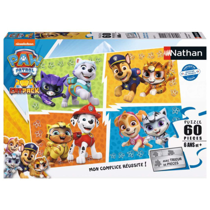 Avis Puzzle Rencontre avec les Supers chats / Pat'Patrouille - de 6 ans RAVENSBURGER 1