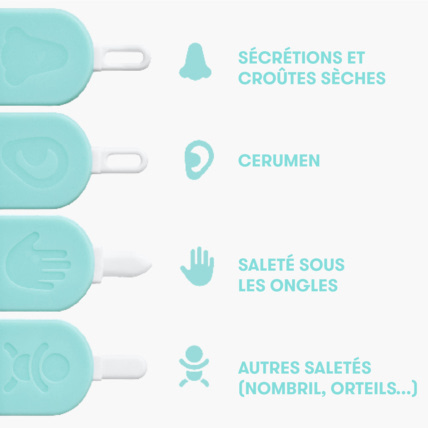 Avis Curette 3-en-1 nez, ongles et oreilles Frida 10