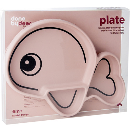 Avis Assiette antidérapante silicone Baleine Wally DONE BY DEER 3