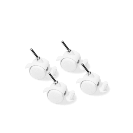 Avis Kit de 4 roulettes pivotantes pour mini lit Mokee 1