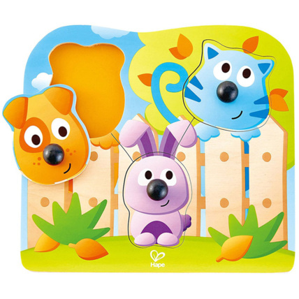 Avis Puzzle en bois Animaux domestique HAPE 1