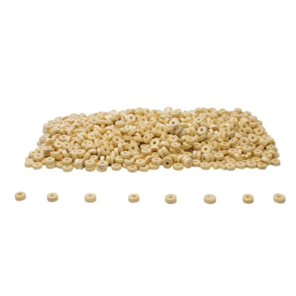 Avis Perles En Bois -  Rondelles Naturelles LOOLIPO 1