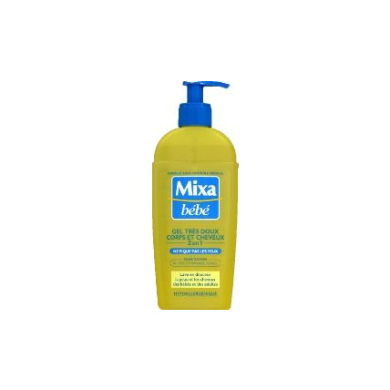 Avis Gel très doux corps en cheveux 2 en 1 MIXA BEBE 1