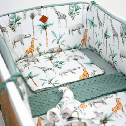 Avis Tour de lit universel en gaze de coton, Safari Sevira Kids 2