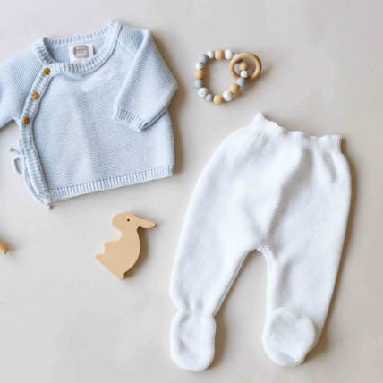 Avis Pantalon tricot bébé Trois Kilos Sept 2