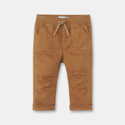 Avis Pantalon toile taille élastiquée OBAÏBI 1