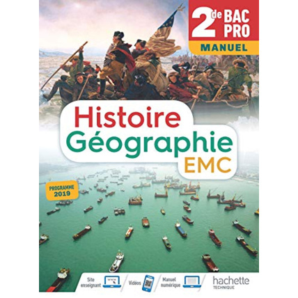 Avis Histoire-Géographie-EMC 2de Bac Pro - Livre de l'Elève (manuel) - Éd. 2019 Hachette Éducation 1
