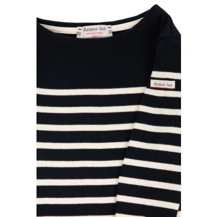 Avis Marinière DRISSE Kids - Rich Navy/Nature ARMOR-LUX 2
