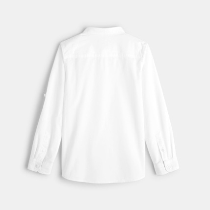 Avis Chemise classique blanche garçon OKAIDI 3